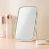 Le bureau portatif intelligent de miroir de maquillage a mené le dortoir se pliant léger 220509