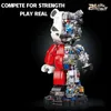 Violent Bear Children building block Toy Activity doll Collection model boy For Friend Gift G220524