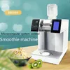 Machine à glace flocon de neige commerciale, pour thé au lait, magasin de Pot chaud, Dessert, Smoothie, Machine à glaçons