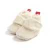 Atletico All'aperto Inverno Nato Neonate maschi Scarpe da bambino Soffici Stivali da neve Morbida suola in pile First Walker Toddler Peluche 0-18MAthletic Athl