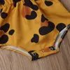 Gorąca dziewczyna Emmababy Jumpsuits 0-12m nowonarodzona dziewczynka kwiatowa bluzka Romper kombinezon Sunsuit G220521
