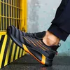 أحذية السلامة رجال عمل سلامة الأحذية الصلب إصبع القدم kevlar الثقب