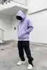Amerikan Sokak Nakış Mektubu Azınlık Hoodie Erkekler Sonbahar Moda Markası Gevşek Hip Hop Gündelik Ceket