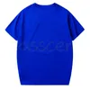 Yeni Moda Mektubu Baskı Tişörtleri Erkek Kısa Kollu Yaz Tees Çiftler Sıradan Gevşek Spor Giysileri Asya Boyutu S-2XL