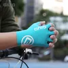 Giyo Short Cycling Gloves Fingerless Gloves Antislip Bicycle Lycra Fabric Half Finger Mitten for Mtb Road Bike Sports Racing 220722