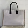 bolso de compras de diseñador de lujo Bolsos para mujer Rive Gauche Nuevo estilo de bolsos de mano de verano Lino de rafia Bolsos de playa grandes Viajes de ciudad Cuerpo cruzado Monedero de hombro Monederos