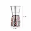 Stainless Steel And Pepper Grinder Adjustable Ceramic Sea Salt Mill Kitchen Tools