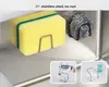 Kitchen Tools Stainless Steel Hook Drain Rack Steel Ball Sink Cover Storage Wall Mounted Hanging Pot Punching