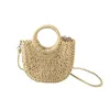 Women's Niche Design One Shoulder Crossbody Bag Hand Woven Bags