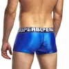 Best Selling Sexy Men's Underwear Silky And Shiny Men Boxers U convex Fashion Style Underwear Men Boxer Shorts G220419