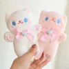 2022 Fashion Plush Animals 15cm Cute standing cat doll bag hanging ornaments as a gift for girl