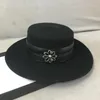 Berets Fedora Winter Black Wool Ceiling Everition Edition Edition Hat British Fashion Restoring طرق قديمة للمجتمعات الفرنسية