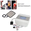 Ny bärbar RF Tecar Therapy Physio Pain Relief Cet Ret Machine