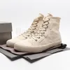 Paris High Top Sneaker Buty na płótnie Czarne Zniszczona Bawełniana biała guma 2022 NOWOŚĆ klasycznego vintage w trudnej sytuacji Mule Knit Wash Old Effect Sole Half Kapta