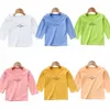 T-Shirts Kinder Langarm Baumwolle Top Baby Frühling Herbst T-Shirt Bottoming Shirt 1-6 Jahre Jungen Mädchen KleidungT-Shirts