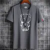 est T Shirt for Men Clothing Fitness White O Neck Anime Man Tshirt For Male Oversized S6XL Men Tshirts Goth Punk 220704