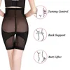 Pantaloncini Abito da donna Intimo Pantaloni dimagranti Pantaloni contenitivi per la pancia Cerniera Vita Trainer Body Shaper Push Up Butt Lifter Shapewear L220802