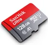 DHL-frakt 16 GB/32GB/64GB/128GB/256 GB SDK-smartphone Faktisk kapacitet Högdefinitionskamera Micro Memory SD-kort 100MB/S UHS-I C10-bilinspelare TF-kort