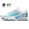 Top Fashion Mens Cushion OG Sports Tuned Tn 3 Plus III Outdoor Shoes US 12 White Black Grey Obsydian Neon Ghost Green Aqua Women TN3 Outdoor