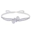 Bruids bruiloft vleugeltjes 2022 Weddings accessoires Parelsjes Rhinestone kristal kralen riem