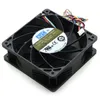 FAN : AVC 12038 DYPA1238B8S 48V 1.2A 12cm 4-Wire Speed ​​Regulation 더블 볼 베어링 팬