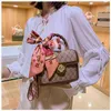 Handbag Store Bag Versatile One Shoulder Bag Small Print Texture Style Silk Scarf Square bags