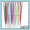 Other Event Party Supplies Festive Home Garden Rhinestone Bling Crystal Lanyard Straps Id Badge Cell Phone And Key Holder Paa13101 Drop De