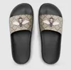 Designer Slippers Rubber Slide zomersandaal dames 39 Sandalen Klassieke Bloemen Damast Casual Gear Sole Heren Sandalen Slippers Groothandel Dames en Gestreept