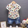 Clothing Sets Baby Boys Set Summer Clothes For Boy Cotton Outfits Children T-Shirt Sport Wear 2 Pc Suit Kids Casual Costume 3 YearsClothing
