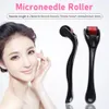 Micro aiguilles rouleaux Derma Roller 540 Dermaroller titane Microneedling repousse des cheveux barbe croissance Anti perte de cheveux traitement