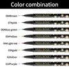 MISS ROSE Color Liquid Eyeliner Pen Waterproof Sweat-proof Long-lasting Quick-drying Eyeliner Pencil Makeup