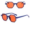 Солнцезащитные очки ретро винтажные унисекс рэпер ромбические штанги Большой круг детских клипов для GlassesSunglasses