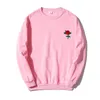 Hommes Hip Hop Casual Bref Sweatshirts Mode Homme Streetwear Harajuku Automne Hiver Drôle Rose Imprimé Sweat À Capuche Vêtements 220725