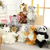 40 cm creativi animali di peluche zaini per bambini zaino leopardo tigre panda orso polare giraffa borsa da scuola zaino ldren regalo J26364629