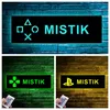 Personlig spelare Tag Neon Sign Wall Lamp PlayStation Custom Användarnamn Led USB Night Light For Kids Children Gaming Room Decor 220623