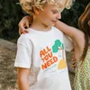 EnkeliBB SS TC Enfants T Shirt Pour Garçons et Filles Super Mode Élégant Toddler Summer Tops Enfants Unisexe Tshirt Casual Tee 220607