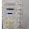 Glass Nector Collector Colore interno Stelo Bruciatore a nafta Cucchiaio da pipa Tubi Novità accessori per fumatori per narghilè bong