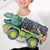 Dinosaurios de autos Dinosaurios Vehículo de transporte Vehículo con regalos de Navidad de dinosaurios para niños 220518