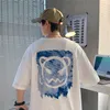 Privathinker Harajuku Teufel Gedruckt Männer Übergroße T-shirts Sommer Kurzarm T-Shirts Paare männer Frauen Baumwolle Tops 220513