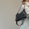 Designer chain shoulder bag leather hobo for women Diamonds handbags bags canvas Chest pack crystal Tote chains lady Nylon purse cross body bag
