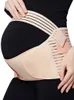 Cinture di supporto alla pancia in gravidanza fascia traspirante della cintura addominale morbida maternità per la schiena / vita pelvica 4 più sibelts cinture
