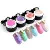 NXY Nail Gel Fur Polish 5ml Soak Off Led Uv Color Lacquer Pearl Shell Semi Permanent Glitter Effect Painting 0328