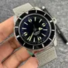 N Quality Right Hand Black Watches SUPEROCEAN HERITAGE 57 OUTERKNOWN Automatic Mechanical Movement Watch Stainless Steel Strap Floding Clasp