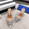 Aquazzura yüksek kaliteli tasarımcılar topuklu yeni bayan sandalet kırmızı dipler crysta buckle parti gelinlik ayakkabı topuk seksi sırt kayışı 100% deri taban sandal