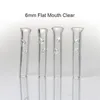 8mm Glass Filter Tips With Flat Round Mouth for RAW Rolling Papers Tobacco Cigarette Holder Filter Smoking Tip FY2258