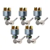 Autoorganisator 5x Universal Ignition Barrel Key Switch 4 Keys Boat Bikes Kit Waterdicht