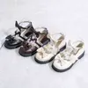 Klänning skor flicka lolita små läder skor sexiga spets chunky heeled sandals college stil plattform loafers 220319