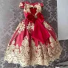 5A+Girls dress elegant princess children's party 2021 middle-aged children' embroidered lace skirt