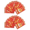Cadeau cadeau 36pcs chinois printemps festival enveloppes rouges motif de tigre enveloppe paquetscadeau