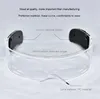 LED Luminous Okulary Kobiety Mężczyźni Poczucie przyszłości Nauka Technologii Okulary 2022 Moda Bar Party Dekoracja Kolorowa Zapal Eyeglasses Odcienie US-R6Y
